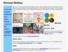 Tablet Screenshot of michaelshelley.net